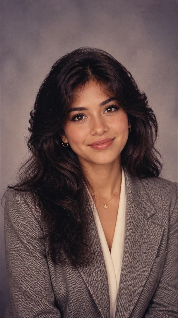 1980s Studio Photo — AI prompt example