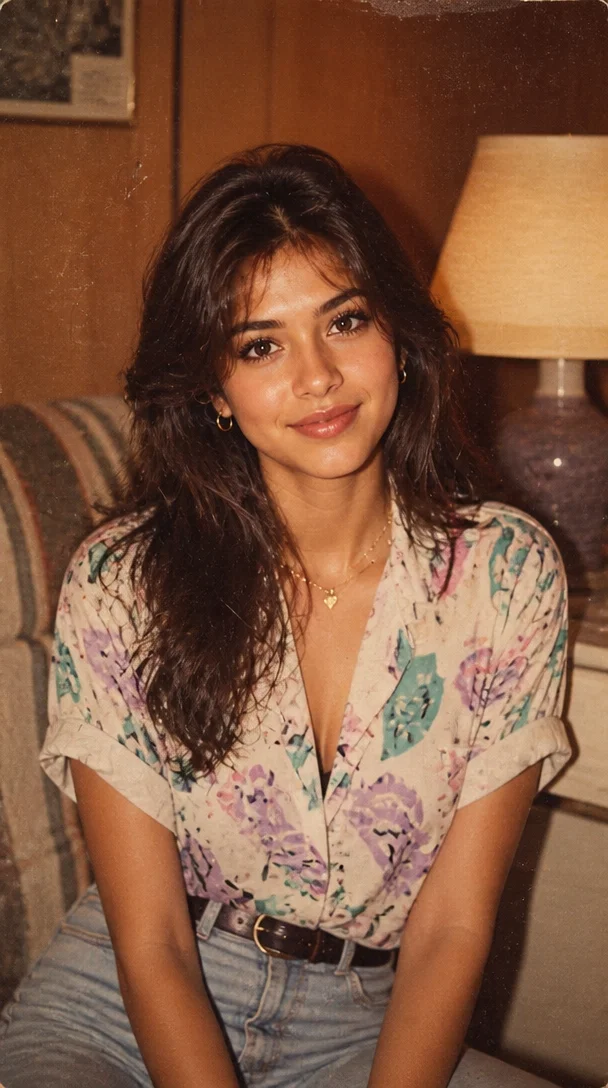 1980s Album Photo — example generated with this AI prompt