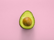 An avocado product shot, a sample photo to try in the AI background remover