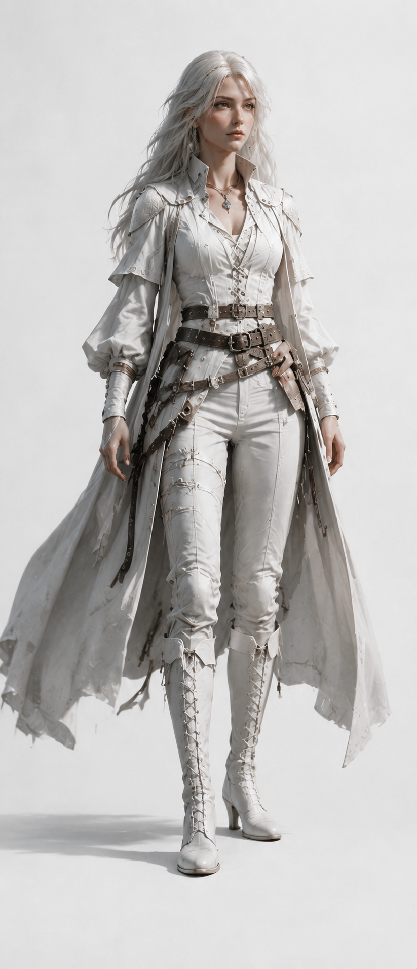 AI-generated character design created with GoStudio