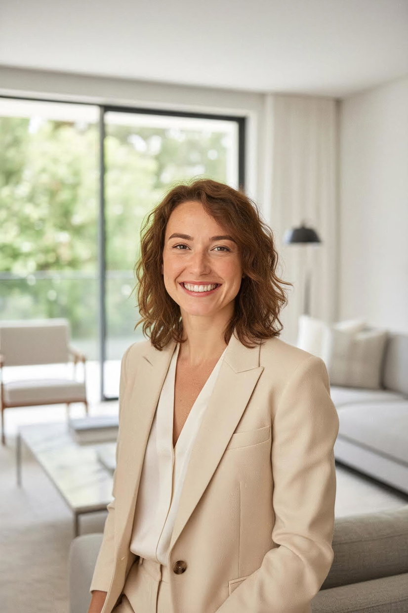 AI Realtor headshot for women