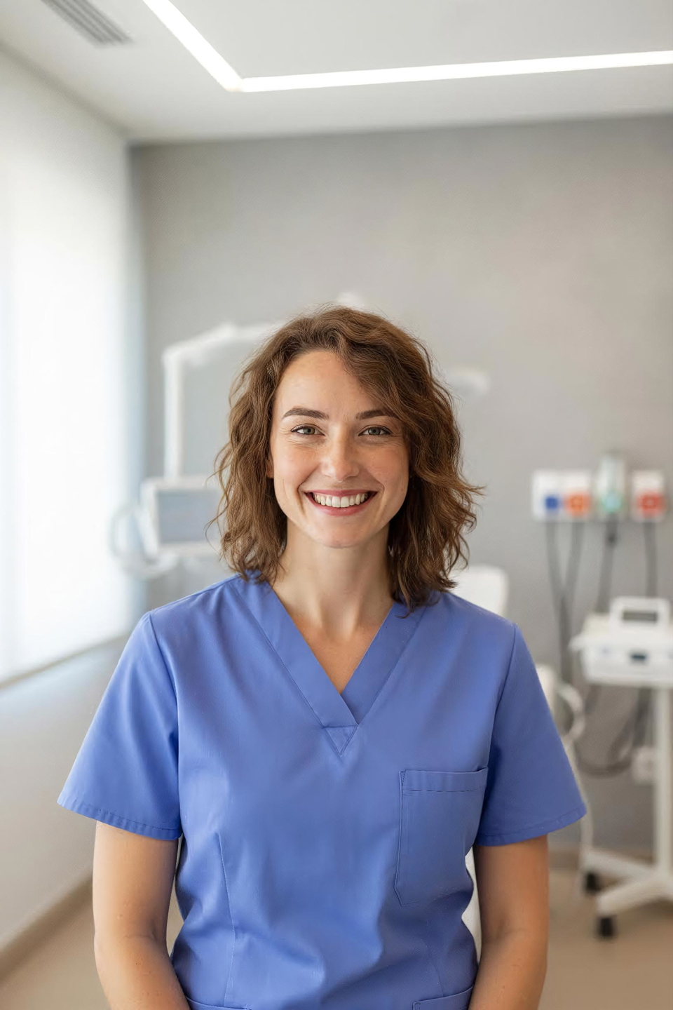 AI Nurse headshot for women