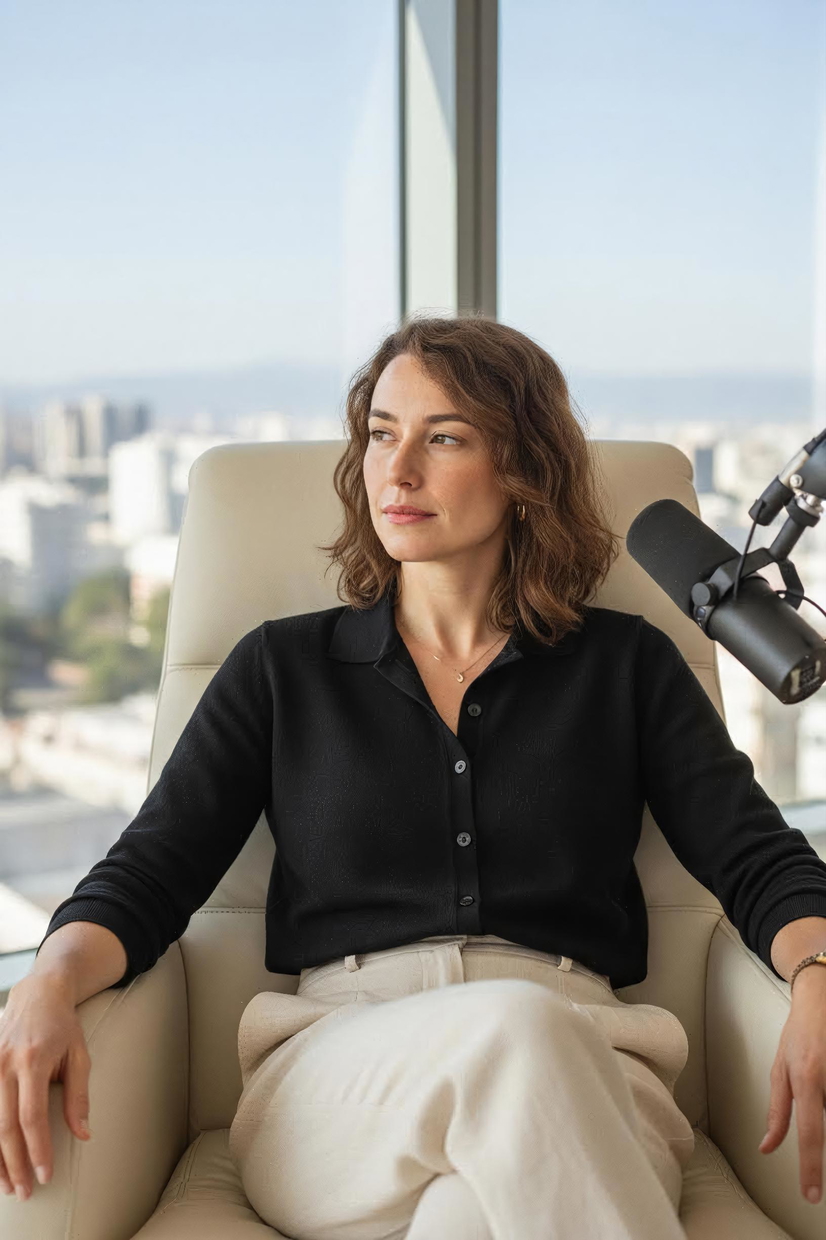 AI Keynote Speaker headshot for women