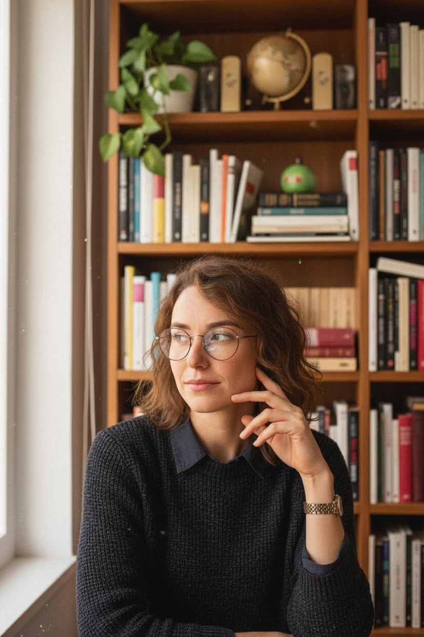 AI Author headshot for women