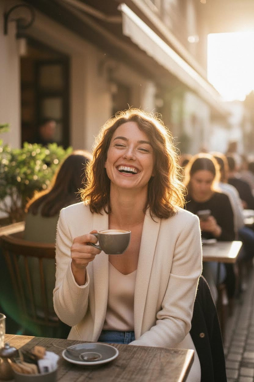 AI Dating Profile headshot for women
