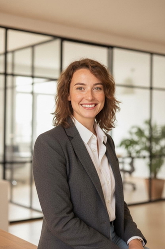 LinkedIn AI headshot style for women
