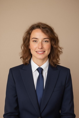 Professional AI headshot style for women