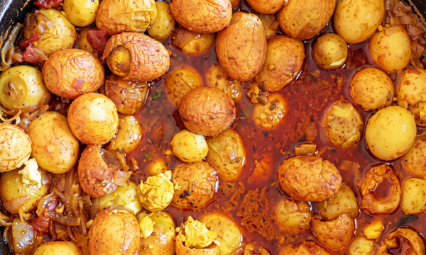 Close-up of oranges and citrus fruit filling the frame — upscaled by Nano Banana 2