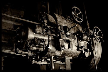 Machine before focus correction Machine before focus correction