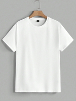 White t-shirt mockup sample for custom design