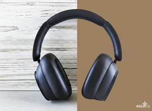 Product photo on a brown background