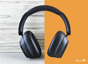 Product photo on a orange background