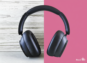 Product photo on a pink background