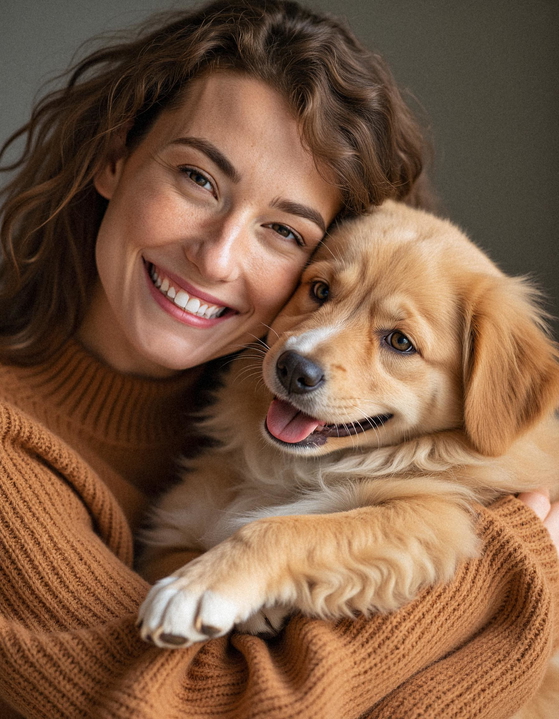 Dating profile portrait