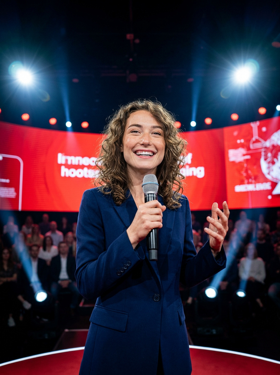 TED Speaker Photos AI headshot template