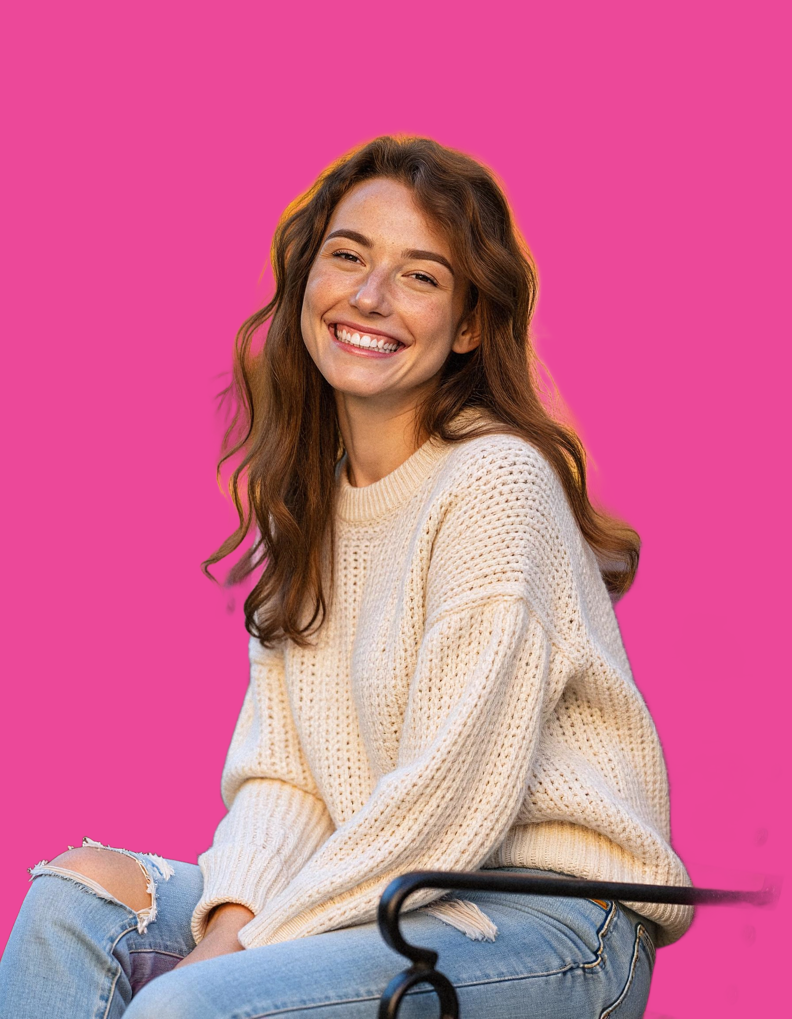 Professional female personal branding photo with background removed Professional female personal branding photo with background removed