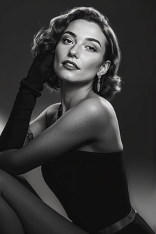 female photoshoot headshot female photoshoot headshot