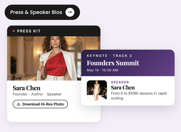 Make a Mark in Press & Speaking