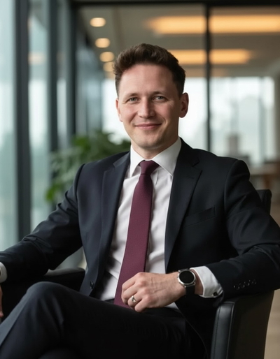 Professional male headshot with background removed Professional male headshot with background removed