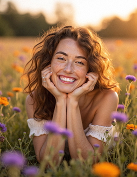 Flower Field Photoshoot