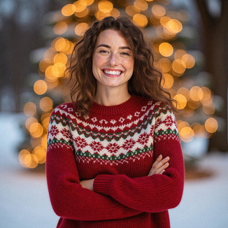 Winter Sleigh Portrait Photoshoot