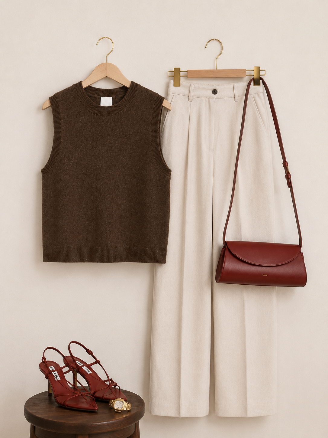 GoStudio AI flat-lay — original product before AI styling