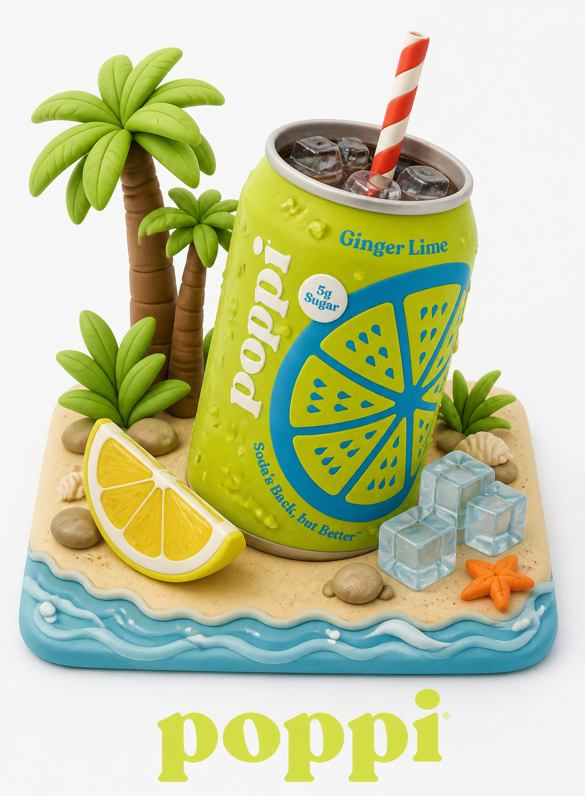 Claymation Product Diorama — AI prompt example