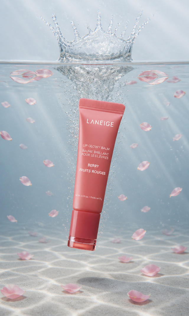 Underwater Splash Product Shot — AI prompt example