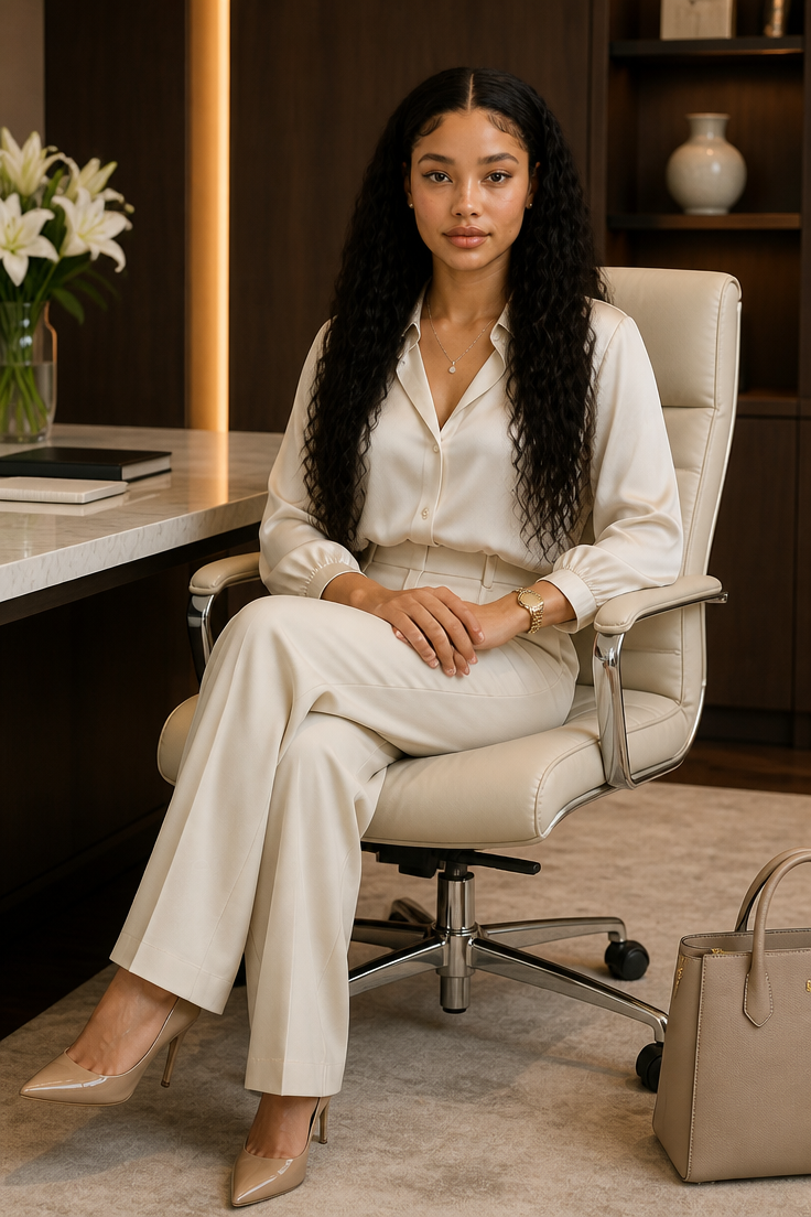 GoStudio.ai / Executive Office Portrait Example / AI Image Prompt / GoStudio.ai Executive Office Portrait — AI prompt example
