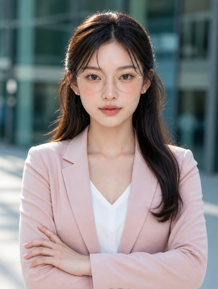 Outdoor Business Portrait — AI prompt example
