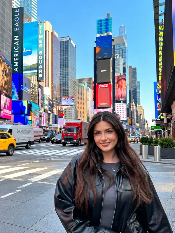 A photo after removing people from the background