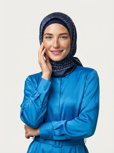 Turban / modern wrap AI hijab headshot style Turban / modern wrap AI hijab headshot style