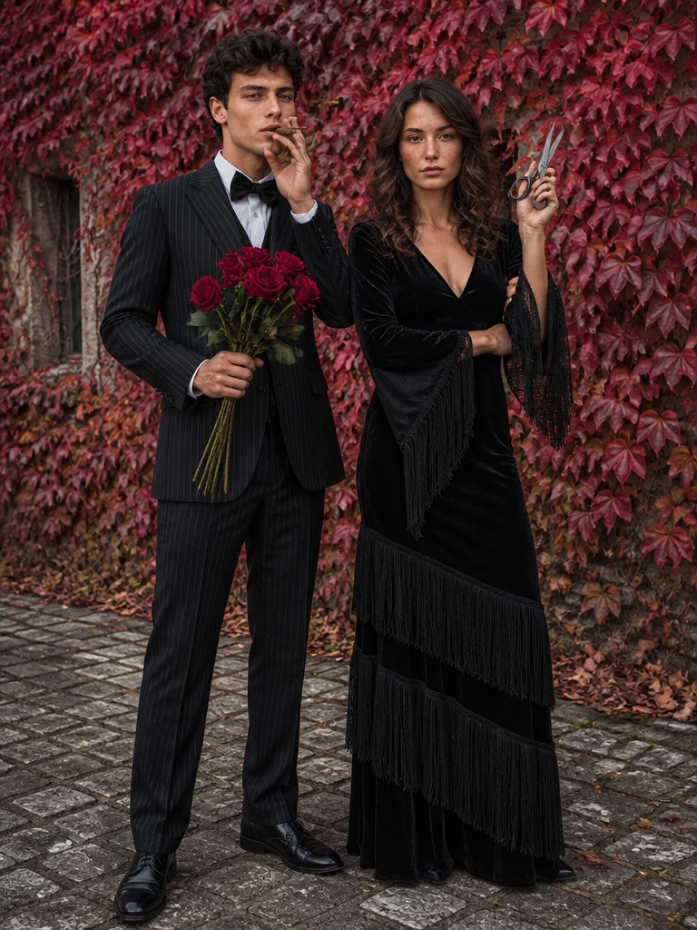 GoStudio.ai / Gothic Romance Example / AI Image Prompt / GoStudio.ai Gothic Romance — AI prompt example