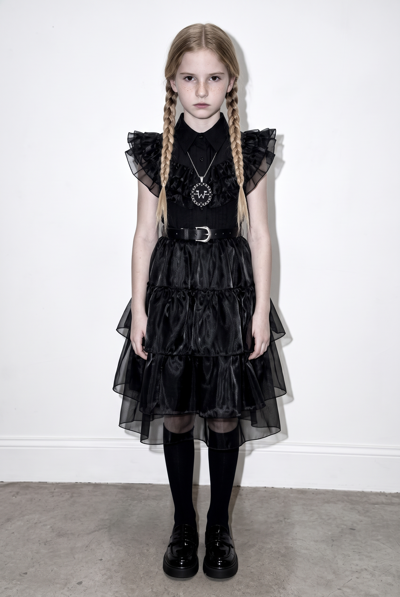 GoStudio.ai / Gothic Braid Girl Example / AI Image Prompt / GoStudio.ai Gothic Braid Girl — AI prompt example