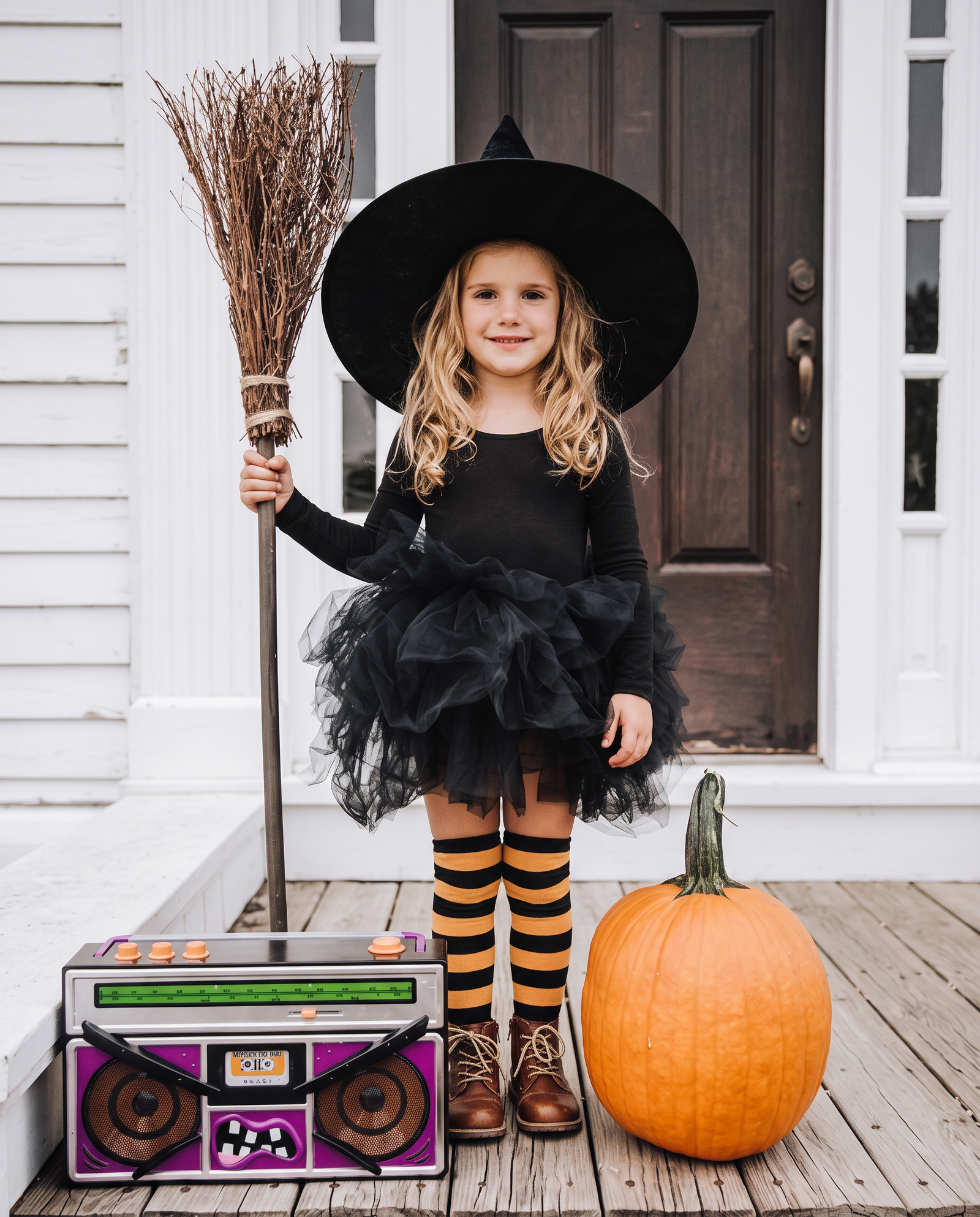 GoStudio.ai / Porch Witch Example / AI Image Prompt / GoStudio.ai Porch Witch — AI prompt example