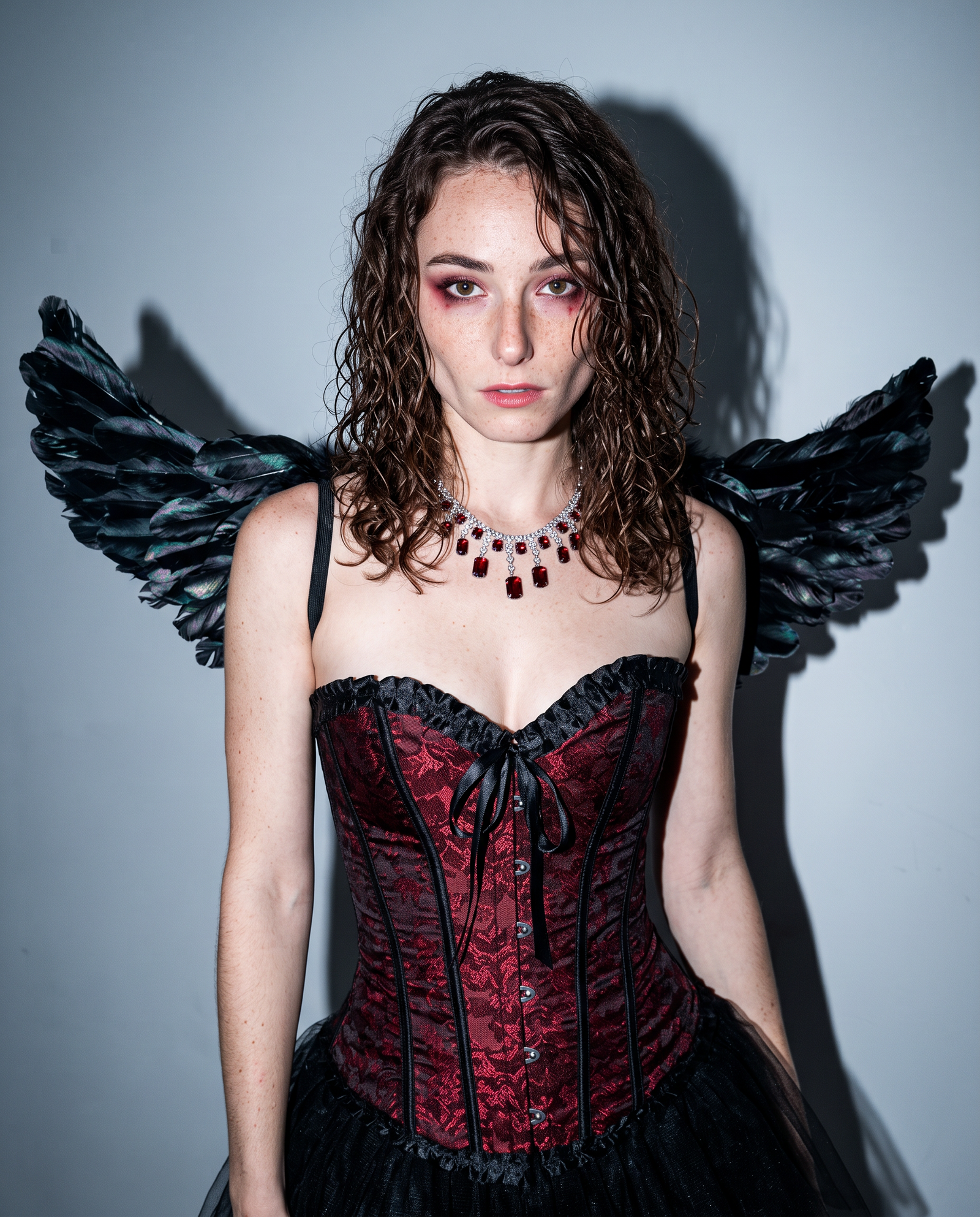 GoStudio.ai / Dark Angel Wings Example / AI Image Prompt / GoStudio.ai Dark Angel Wings — AI prompt example